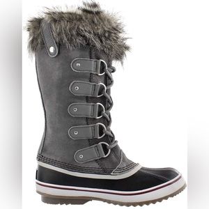 Joan of Artic Snow Boot- Quarry / Black